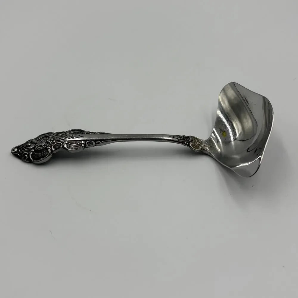 Oxford Hall Sutherland Small Gravy Ladle Serving Spoon Utensil Wide Bowl